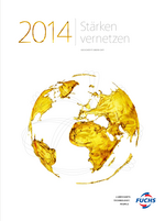 Cover des Geschäftsberichtes 2014 der FUCHS PETROLUB SE