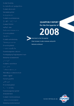 Cover of the Interim Report Q1 2008 of FUCHS PETROLUB SE