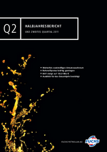 Cover des Zwischenberichtes Q2 2011 der FUCHS PETROLUB SE