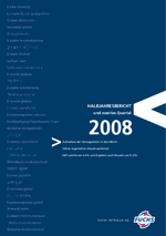 Cover des Zwischenberichtes Q2 2008 der FUCHS PETROLUB SE