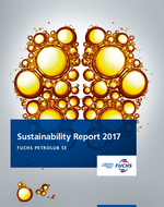 Cover of the Sustainability Report 2017 of FUCHS PETROLUB SE