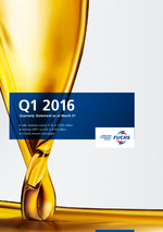 Cover of the Quarterly Statement Q1 2016 of FUCHS PETROLUB SE