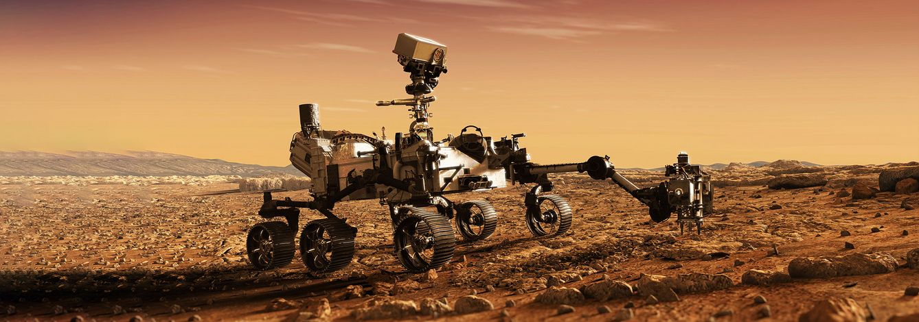 The Mars Preservance rover 