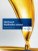 Cover des Geschäftsberichtes 2015 der FUCHS PETROLUB SE