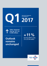 Cover of the Quarterly Statement 2017 Q1 of FUCHS PETROLUB SE