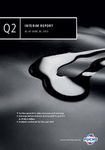 Cover of the Interim Report 2012 Q2 of FUCHS PETROLUB SE
