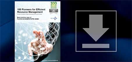 Cover of the extract of the book "100 pioneers for efficient resource management"