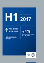 Cover of the Half-Year Financial Report 2017 of FUCHS PETROLUB SE