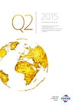Cover des Zwischenberichtes Q2 2015 der FUCHS PETROLUB SE