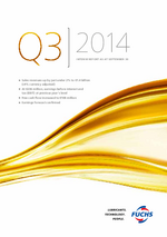 Cover of the Interim Report Q3 2014 of FUCHS PETROLUB SE