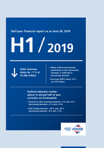 Cover of the Half-Year Financial Report 2019 of FUCHS PETROLUB SE