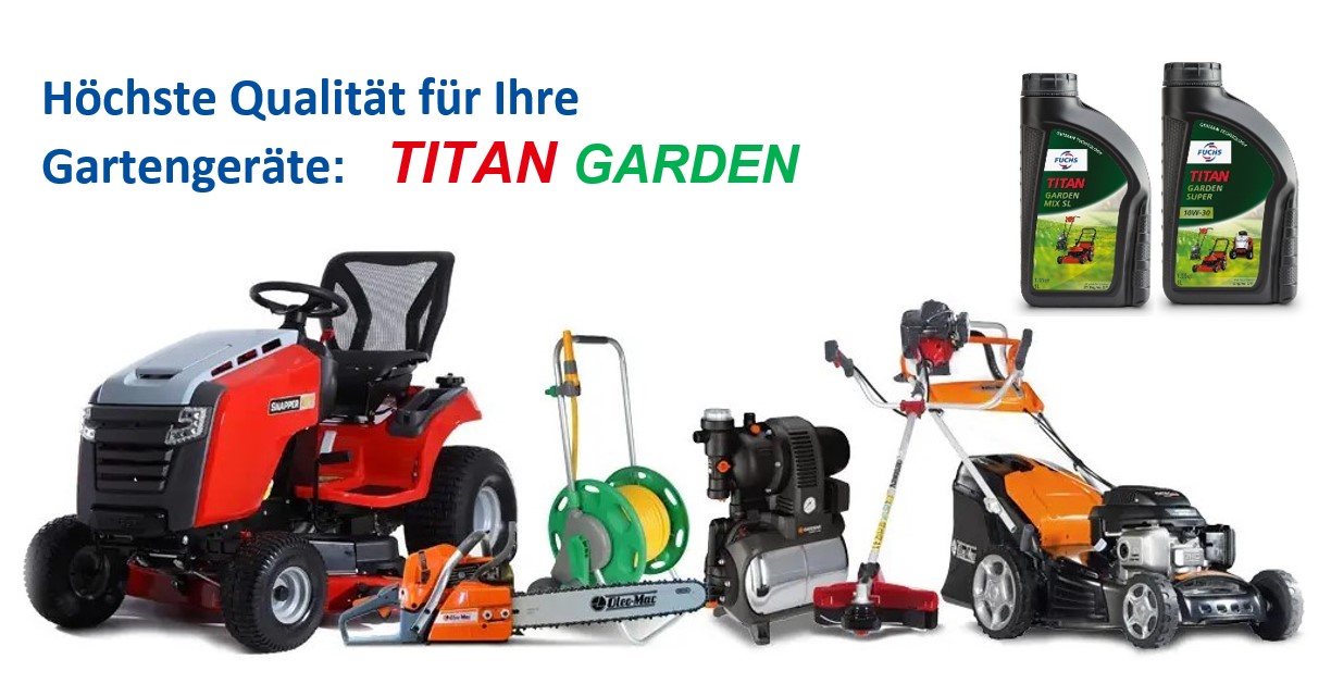 Machen Sie Ihre Gartenmaschinen mit FUCHS frühlingsfit! Machen Sie Ihre Gartenmaschinen mit FUCHS frühlingsfit!