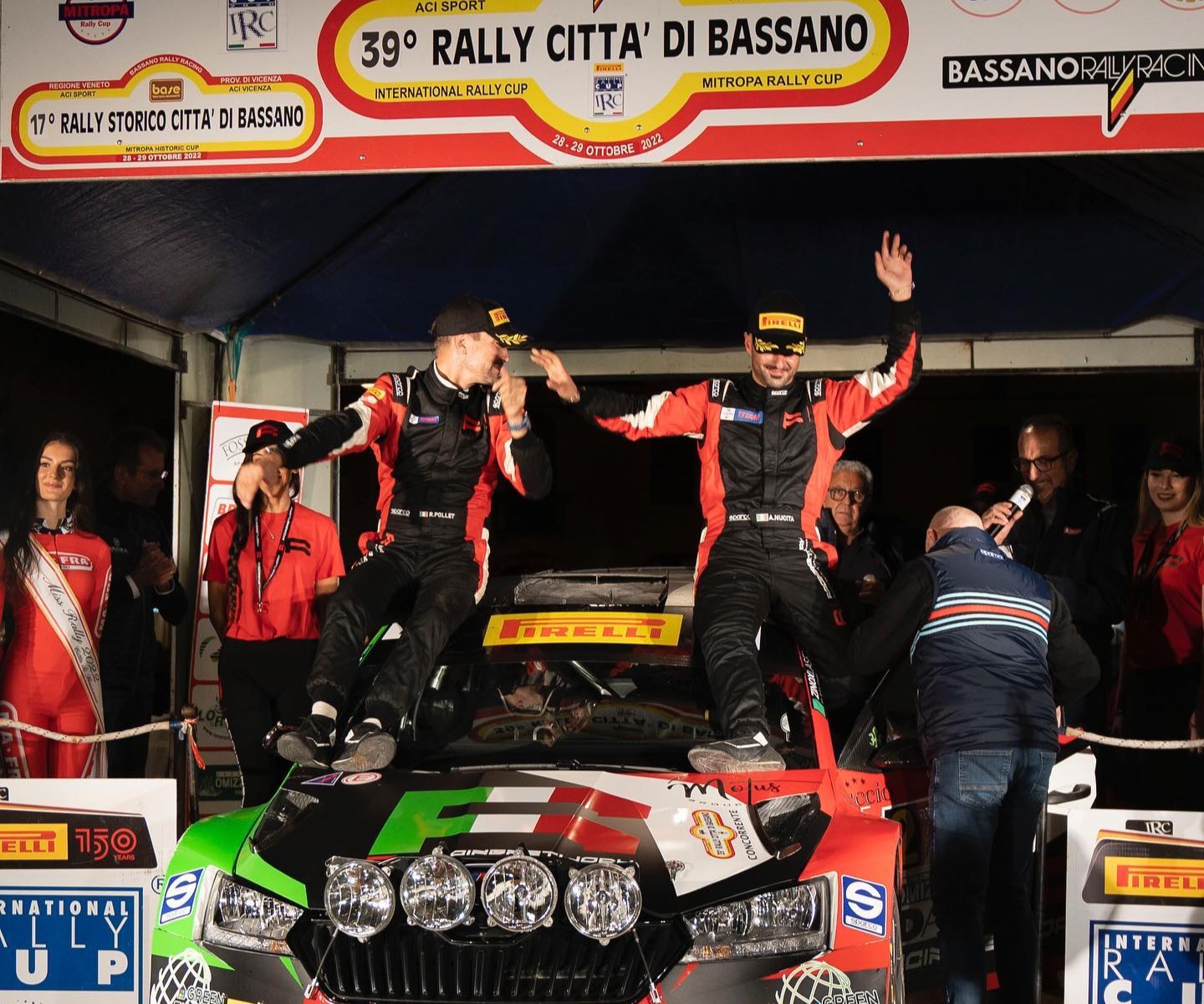 Al Rally Città di Bassano Andrea Nucita chiude l'IRC Cup Pirelli al