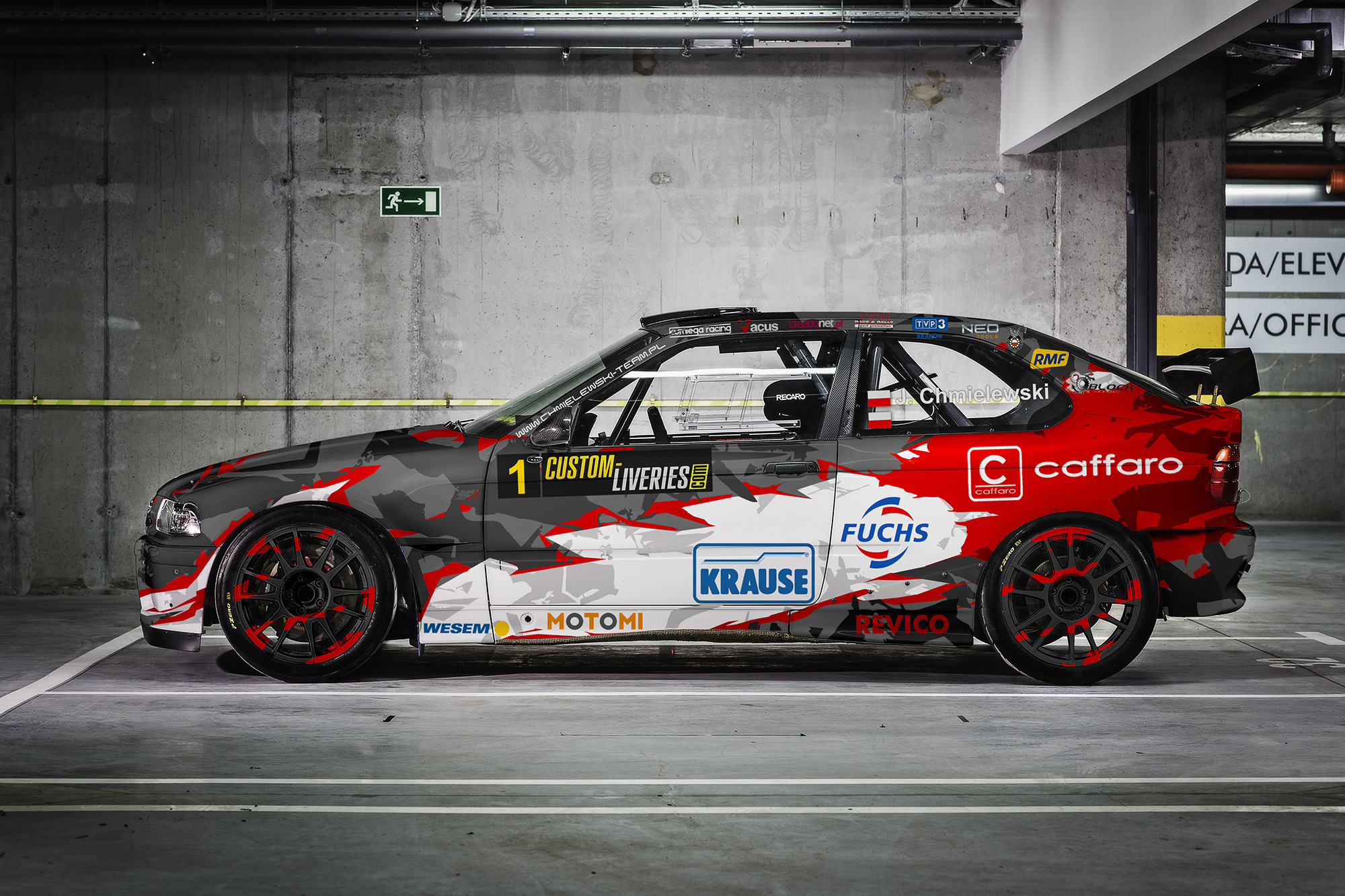 Jan Chmielewski i Kamil Kozdroń przed 45. Rajdem Świdnickim - Krause Jan Chmielewski i Kamil Kozdroń przed 45. Rajdem Świdnickim - Krause