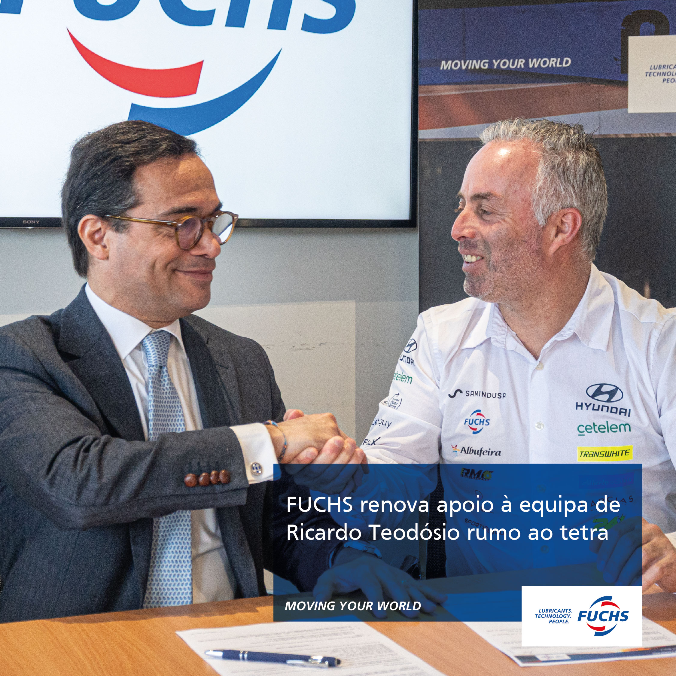 Portuguese Rally Championship (CPR): FUCHS continues with Ricardo Teodósio on his way to the tetra Portuguese Rally Championship (CPR): FUCHS continues with Ricardo Teodósio on his way to the tetra