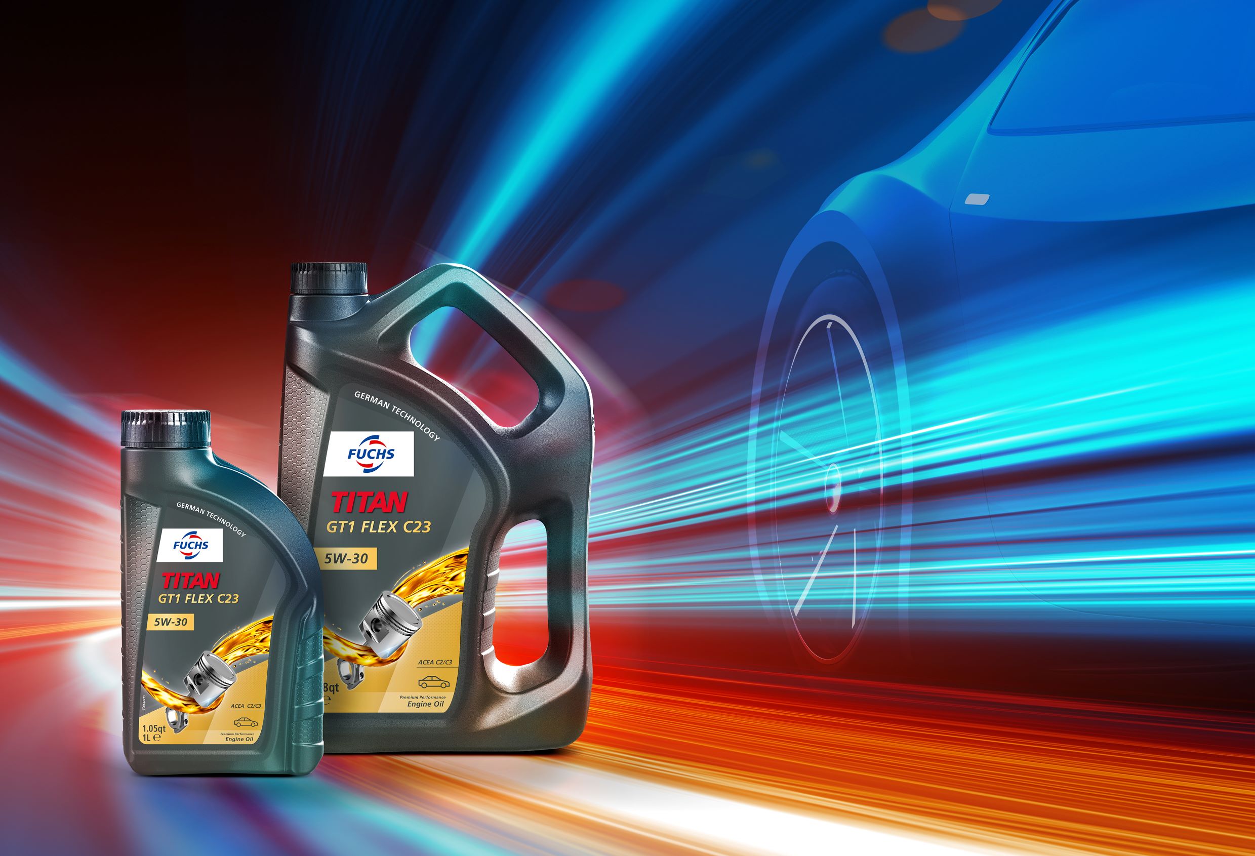 The new FUCHS automotive bottle