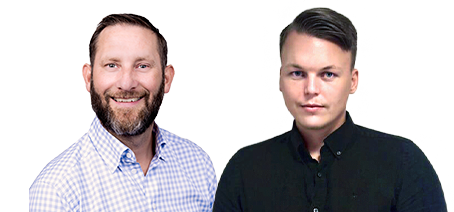 Magnus Björnberg, Business Development Manager Specialities at FUCHS and Valentin Bjurulf, CEO of Subvenio Rail