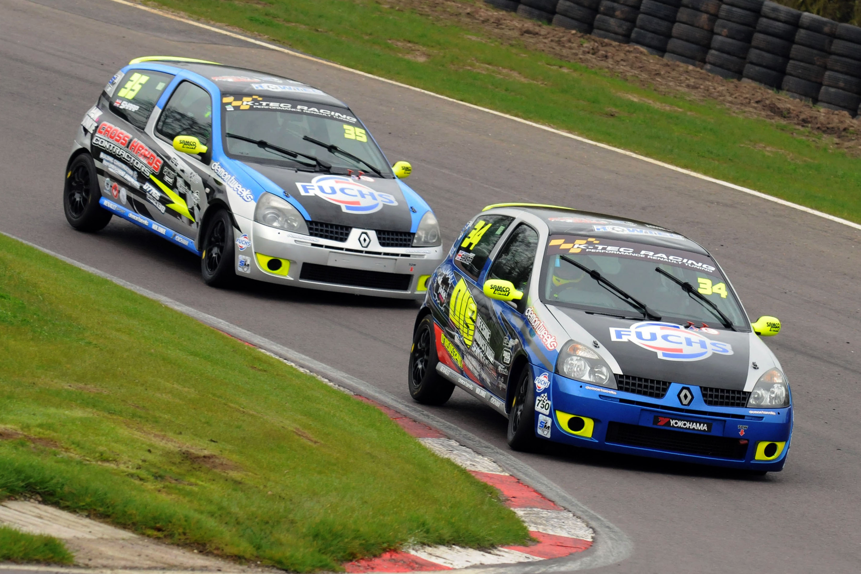 Sharp Motorsport Podium at K-Tec Clio 182 Championship Sharp Motorsport Podium at K-Tec Clio 182 Championship