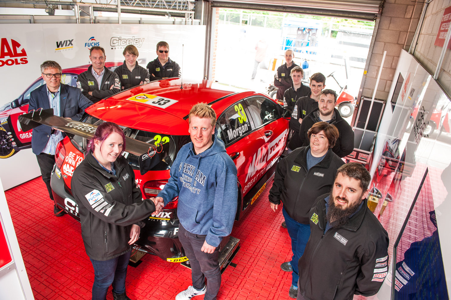 New Patron for Wrexham Glyndwr University TWP Racing New Patron for Wrexham Glyndwr University TWP Racing