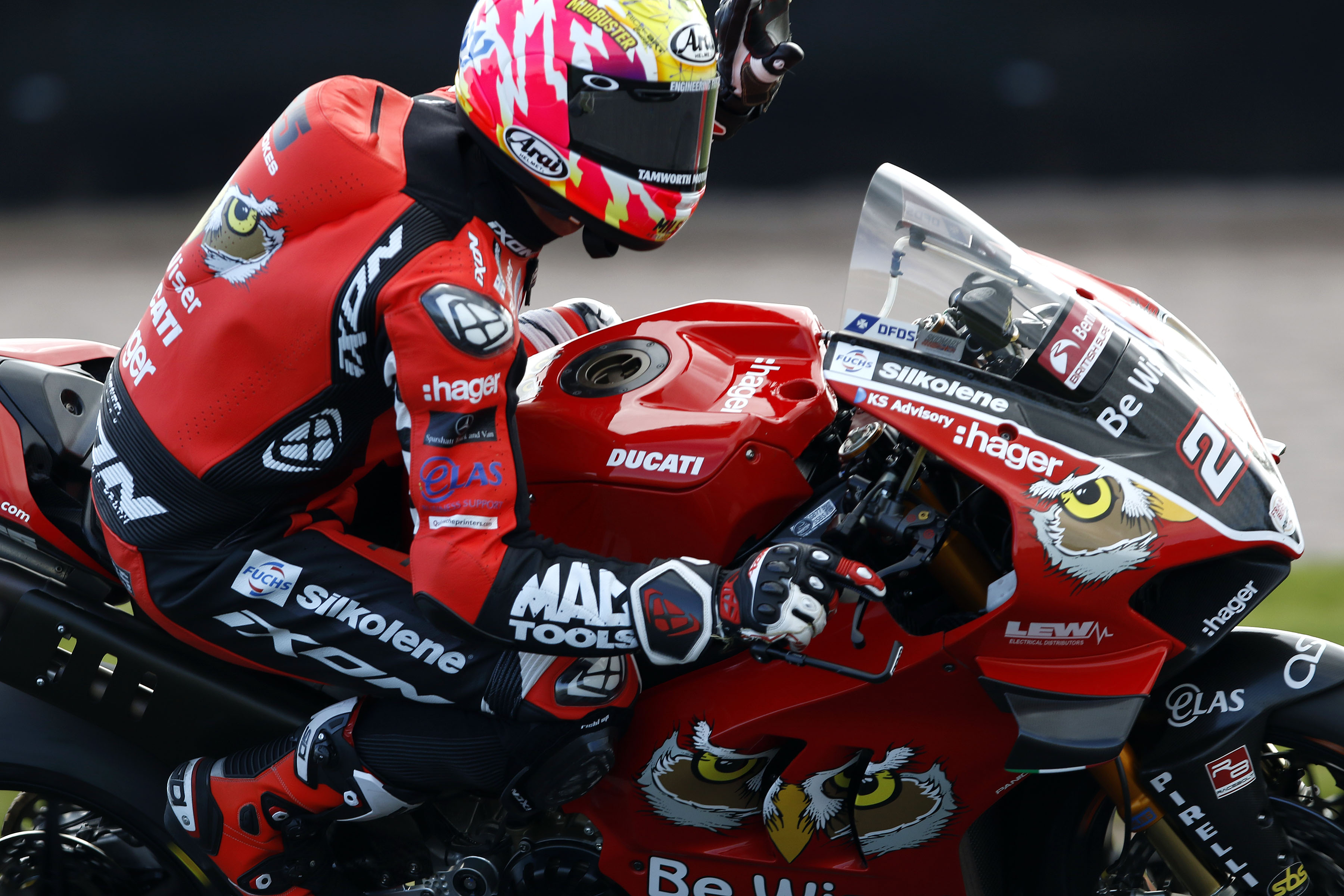 Joy for Be Wiser Ducati at Oulton Park BSB Joy for Be Wiser Ducati at Oulton Park BSB