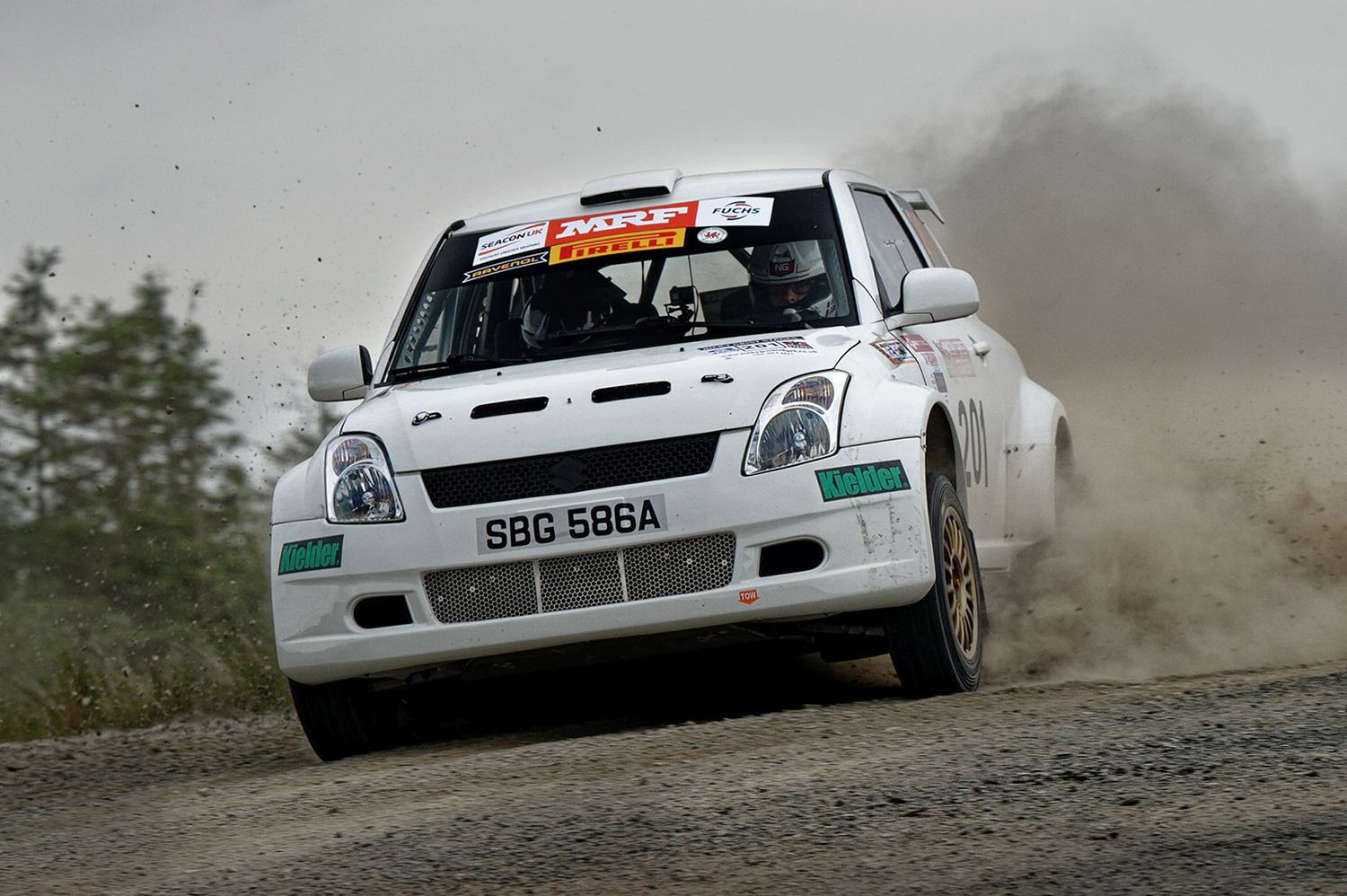 Black & Morris emerge victorious at the sodden Cambrian Rally