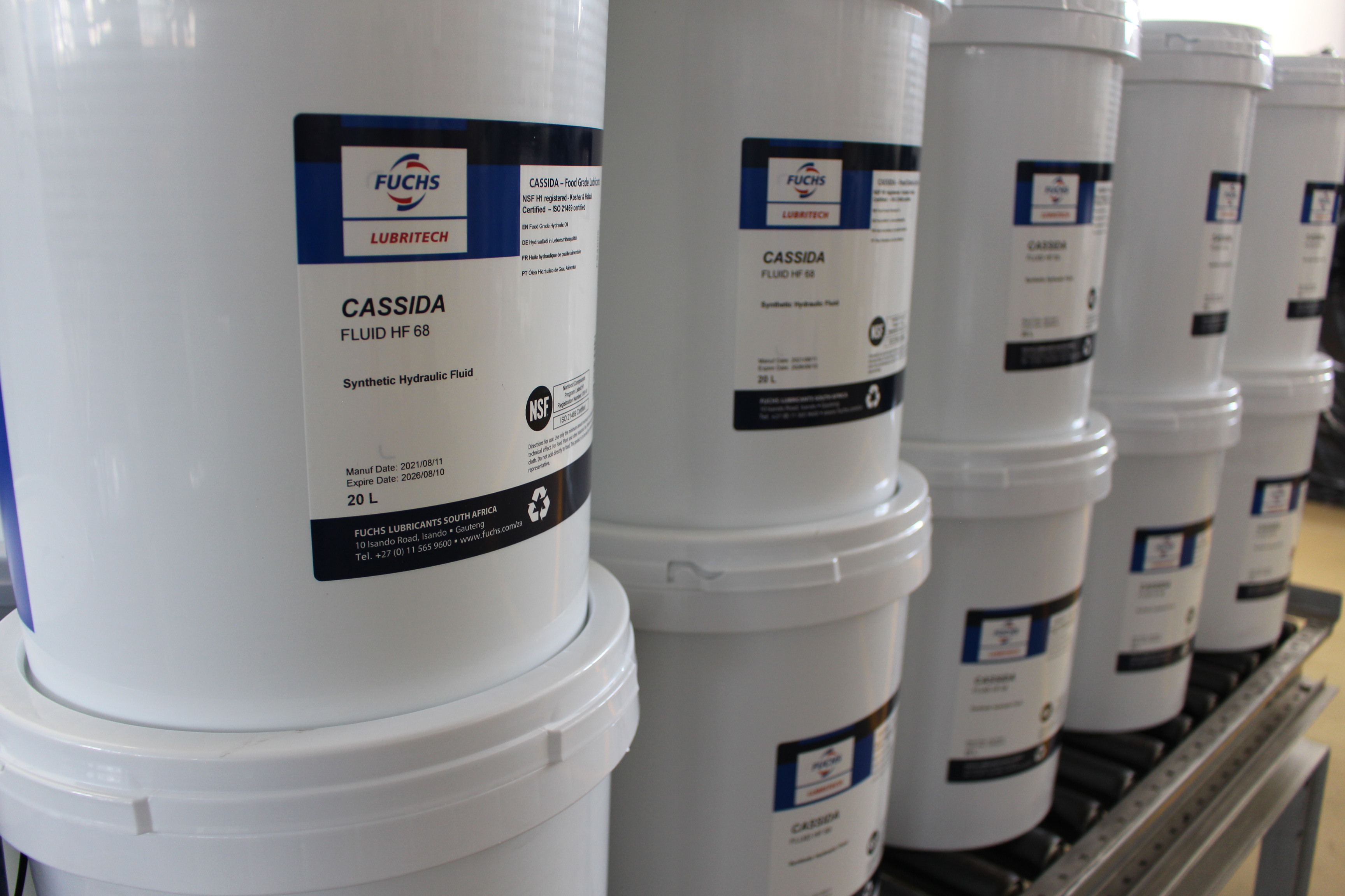 FUCHS Lubricants Announces Local CASSIDA Food Grade Production FUCHS