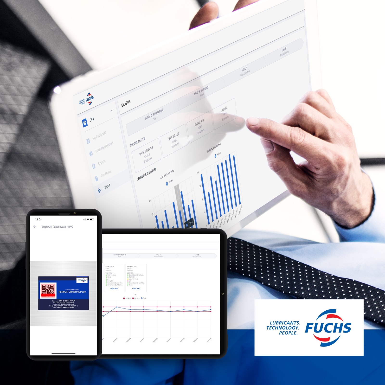 FluidsConnect - Web based management tool FluidsConnect - Web based management tool