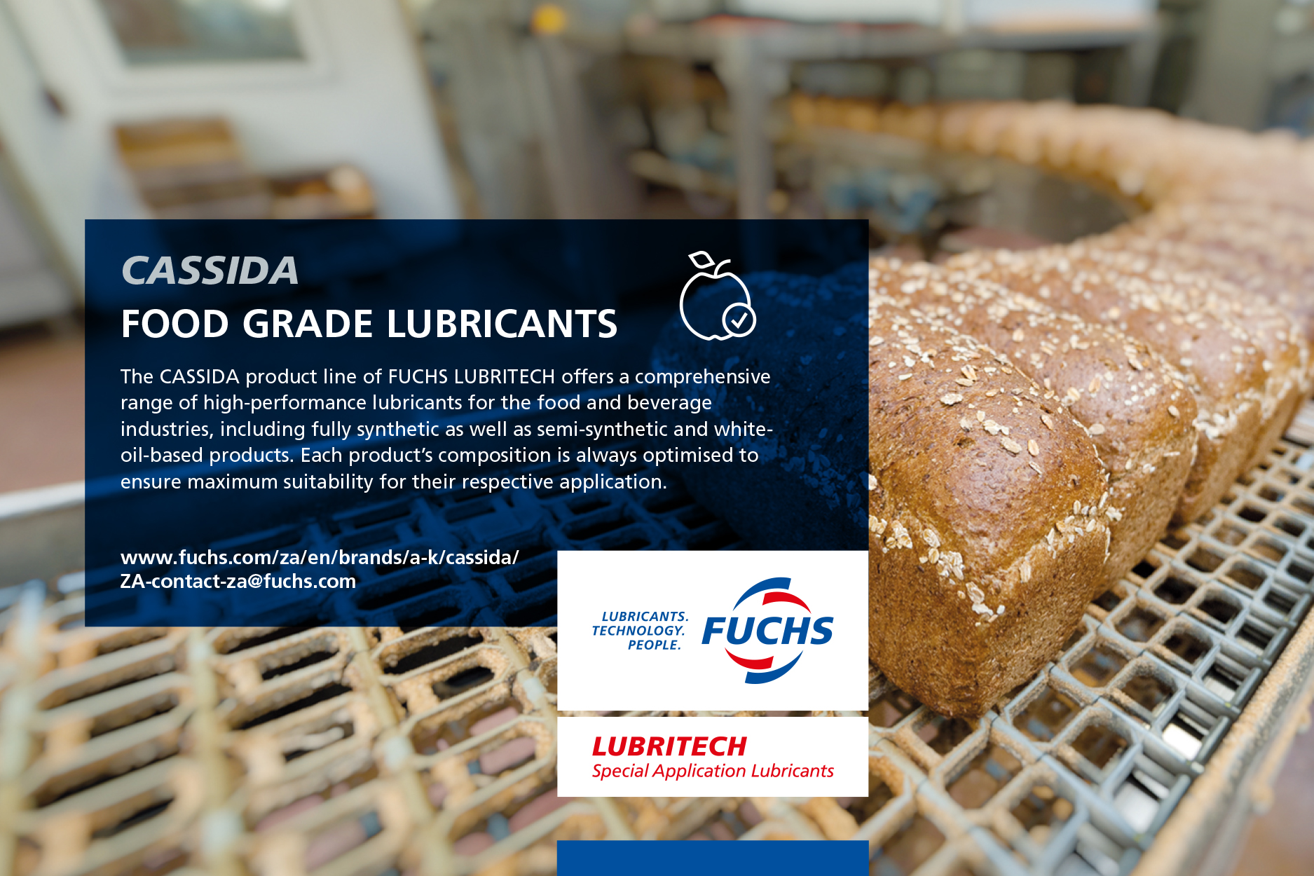 Bakery Equipment Lubrication Solutions Bakery Equipment Lubrication Solutions