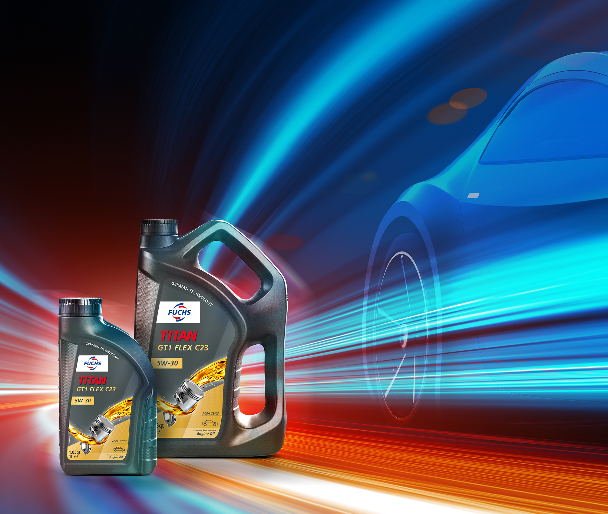 FUCHS unifies its automotive range with a brand-new bottle and packaging design FUCHS unifies its automotive range with a brand-new bottle and packaging design
