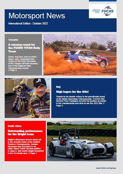 FUCHS Lubricants October Race Recap